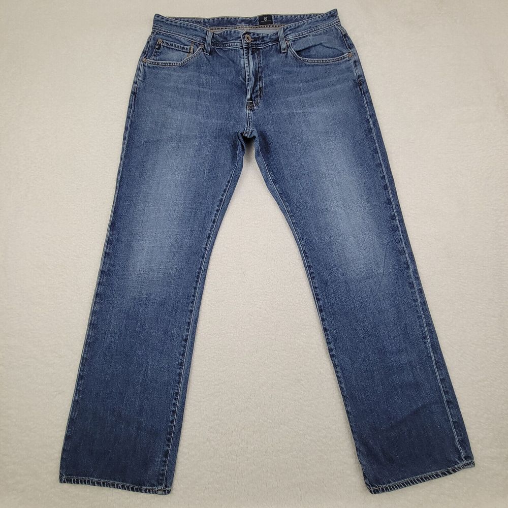 AG Adriano Goldschmied Protege Mens Straight Leg Jeans 36 x 32 Measures 35 x 32